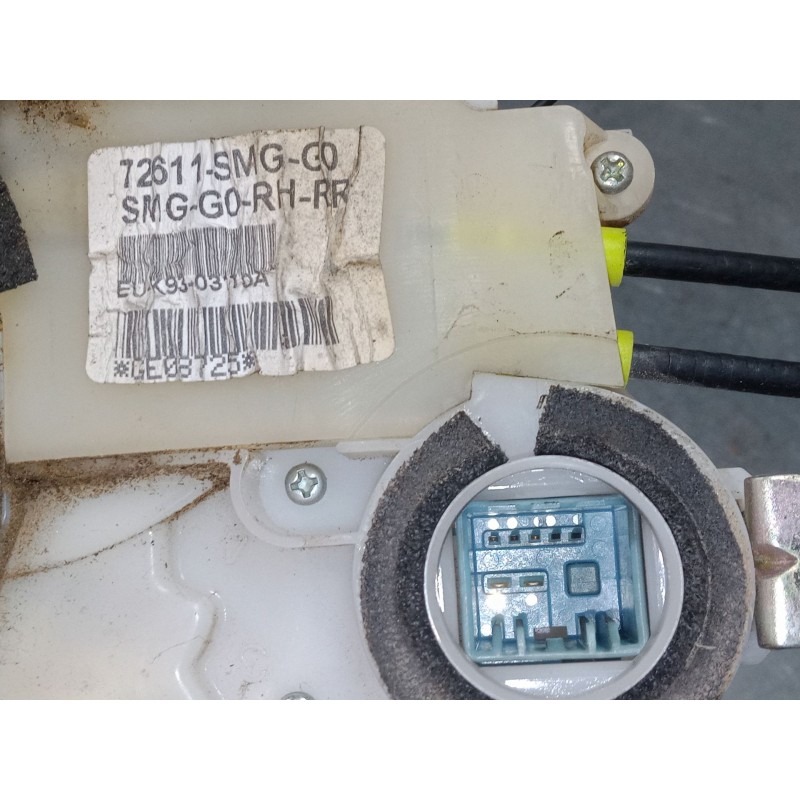 Recambio de cerradura puerta trasera derecha para honda civic viii hatchback (fn, fk) 2.2 ctdi (fk3) referencia OEM IAM 72611SMG