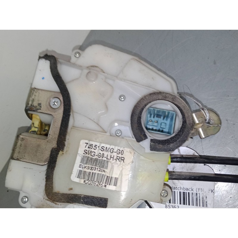 Recambio de cerradura puerta trasera izquierda para honda civic viii hatchback (fn, fk) 2.2 ctdi (fk3) referencia OEM IAM 72651S