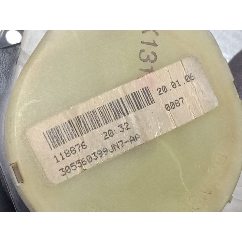 Recambio de cinturon seguridad trasero izquierdo para honda civic viii hatchback (fn, fk) 2.2 ctdi (fk3) referencia OEM IAM 3056