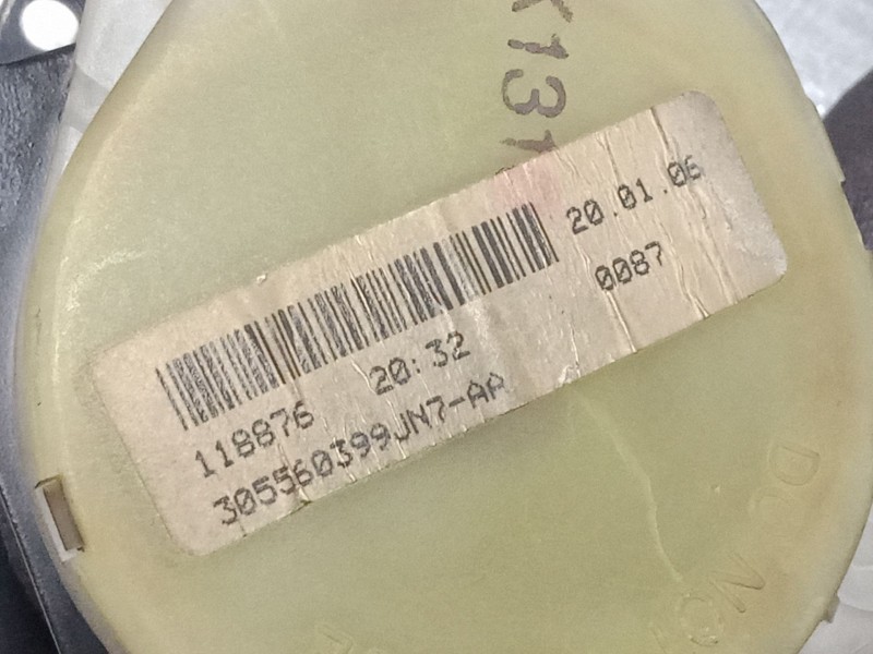 Recambio de cinturon seguridad trasero izquierdo para honda civic viii hatchback (fn, fk) 2.2 ctdi (fk3) referencia OEM IAM 3056