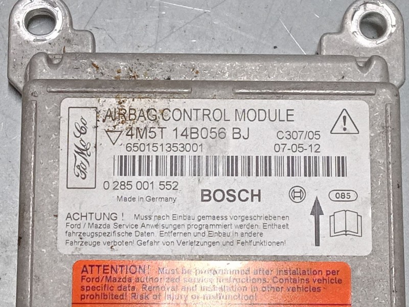 Recambio de centralita airbag para ford focus ii (da_, hcp, dp) 1.8 tdci referencia OEM IAM 4M5T14B56BJ  
