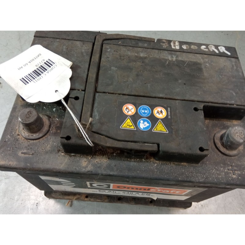 Recambio de bateria 60 ah para opel corsa c (x01) 1.2 (f08, f68) referencia OEM IAM   