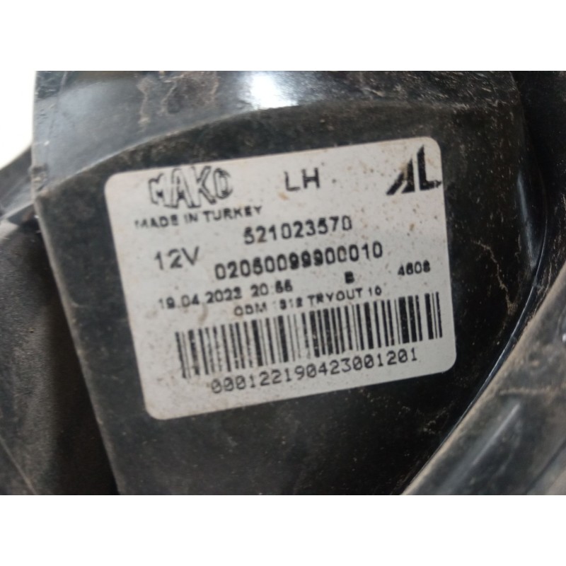 Recambio de piloto trasero izquierdo para fiat panda (312_, 319_) 1.0 mild hybrid (312.pyd1b) referencia OEM IAM 521023570   Recambio de piloto trasero izquierdo para fiat panda (312_, 319_) 1.0 mild hybrid (312.pyd1b) referencia OEM IAM 521023570