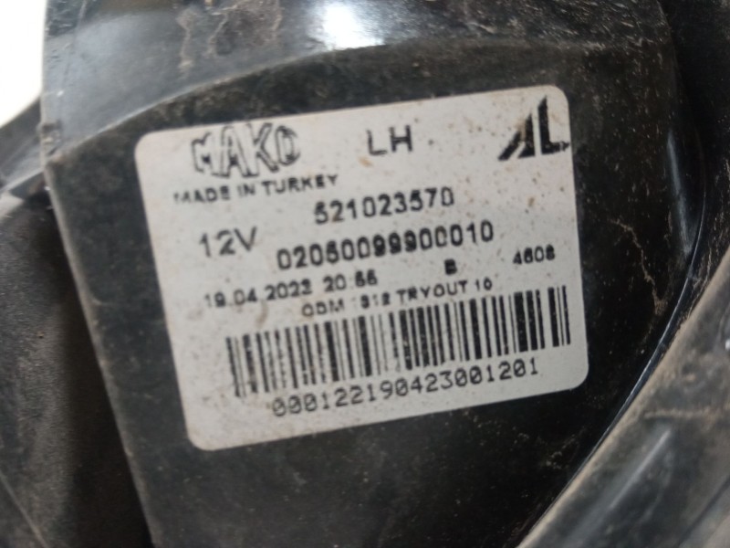 Recambio de piloto trasero izquierdo para fiat panda (312_, 319_) 1.0 mild hybrid (312.pyd1b) referencia OEM IAM 521023570   Recambio de piloto trasero izquierdo para fiat panda (312_, 319_) 1.0 mild hybrid (312.pyd1b) referencia OEM IAM 521023570