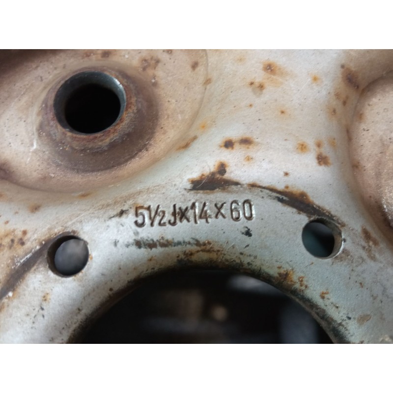 Recambio de llanta chapa 14´´ para ford transit furgoneta (e_ _) 2.5 di (eal, eas) referencia OEM IAM    Recambio de llanta chapa 14´´ para ford transit furgoneta (e_ _) 2.5 di (eal, eas) referencia OEM IAM