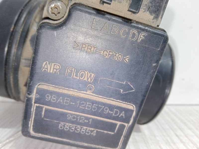 Recambio de caudalimetro para ford focus i (daw, dbw) 1.6 16v referencia OEM IAM 98AB-12B579-DA  