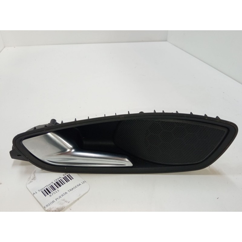 Recambio de maneta interior puerta trasera izquierda para audi a1 sportback (8xa, 8xf) 1.2 tfsi referencia OEM IAM 8X4839019  