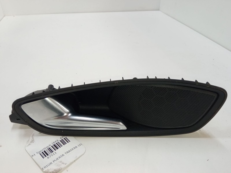 Recambio de maneta interior puerta trasera izquierda para audi a1 sportback (8xa, 8xf) 1.2 tfsi referencia OEM IAM 8X4839019  