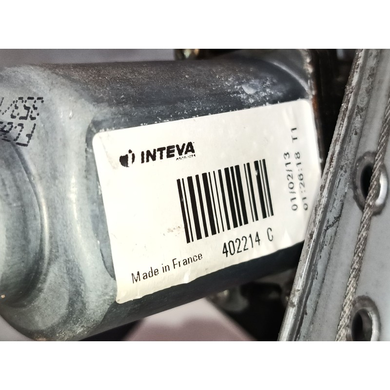 Recambio de elevalunas electrico delantero derecho para citroën c3 ii (sc_) 1.2 vti 82 referencia OEM IAM 402214C   Recambio de elevalunas electrico delantero derecho para citroën c3 ii (sc_) 1.2 vti 82 referencia OEM IAM 402214C