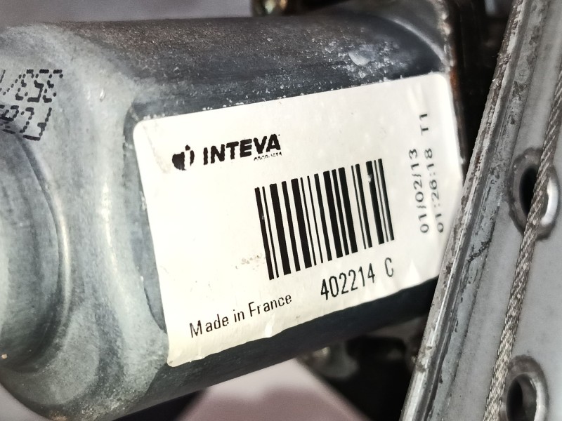 Recambio de elevalunas electrico delantero derecho para citroën c3 ii (sc_) 1.2 vti 82 referencia OEM IAM 402214C   Recambio de elevalunas electrico delantero derecho para citroën c3 ii (sc_) 1.2 vti 82 referencia OEM IAM 402214C