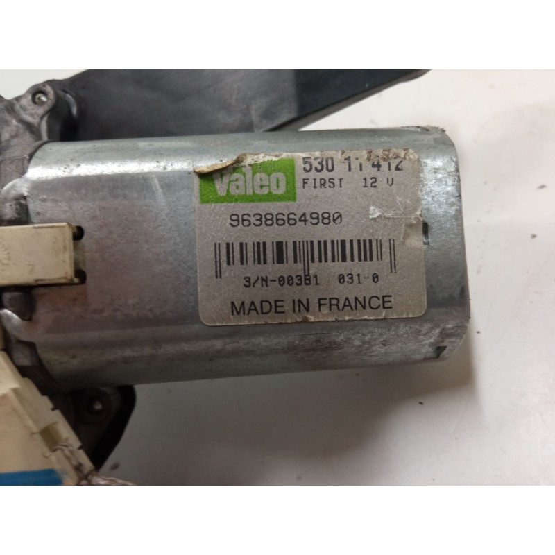 Recambio de motor limpia trasero para peugeot 206 hatchback (2a/c) 1.9 d referencia OEM IAM 9638664980   Recambio de motor limpia trasero para peugeot 206 hatchback (2a/c) 1.9 d referencia OEM IAM 9638664980