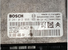 Recambio de centralita motor uce para citroën xsara picasso (n68) 1.6 hdi referencia OEM IAM 0281012468 9653958980 9663268380 2