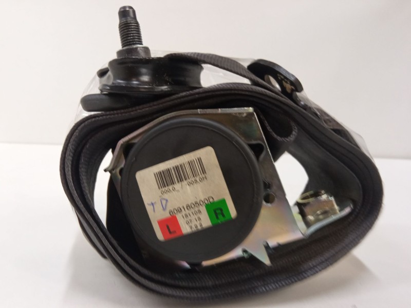Recambio de cinturon seguridad trasero derecho para opel corsa e (x15) 1.3 cdti (08, 68) referencia OEM IAM 609160500D   Recambio de cinturon seguridad trasero derecho para opel corsa e (x15) 1.3 cdti (08, 68) referencia OEM IAM 609160500D