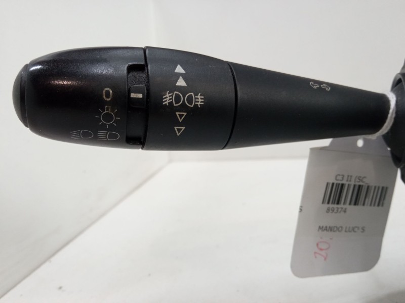 Recambio de mando luces para citroën c3 ii (sc_) 1.4 referencia OEM IAM 96667324XT   Recambio de mando luces para citroën c3 ii (sc_) 1.4 referencia OEM IAM 96667324XT