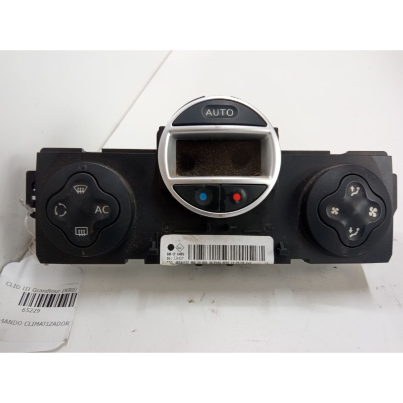 Recambio de mando climatizador para renault clio iii grandtour (kr0/1_) 1.5 dci (kr0f) referencia OEM IAM 8200296683  