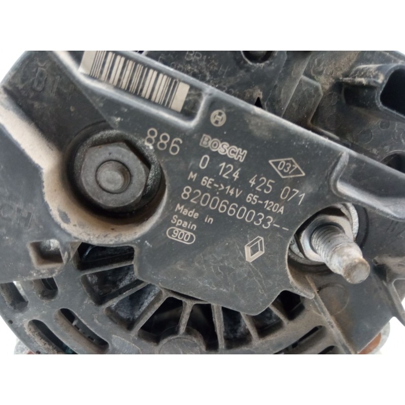 Recambio de alternador para renault clio iii grandtour (kr0/1_) 1.5 dci (kr0f) referencia OEM IAM 0124425071  