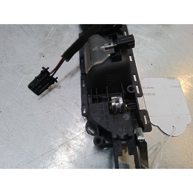 Recambio de maneta interior puerta trasera derecha para volkswagen touareg (7la, 7l6, 7l7) 2.5 r5 tdi referencia OEM IAM   