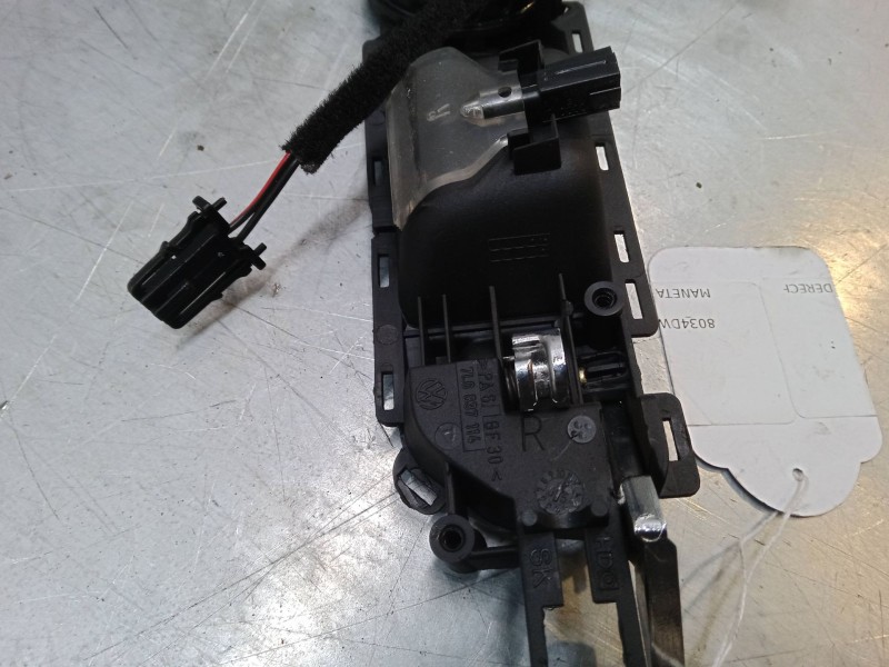 Recambio de maneta interior puerta trasera derecha para volkswagen touareg (7la, 7l6, 7l7) 2.5 r5 tdi referencia OEM IAM   