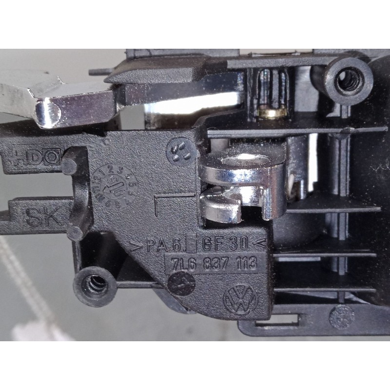 Recambio de maneta interior puerta trasera izquierda para volkswagen touareg (7la, 7l6, 7l7) 2.5 r5 tdi referencia OEM IAM   