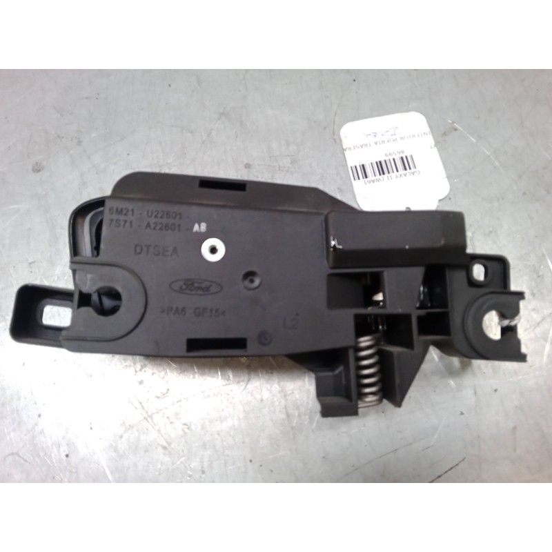 Recambio de maneta interior puerta trasera izquierda para ford galaxy ii (wa6) 2.0 tdci referencia OEM IAM   