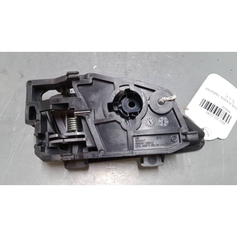 Recambio de maneta interior puerta trasera derecha para kia rio iii (ub) 1.1 crdi referencia OEM IAM   
