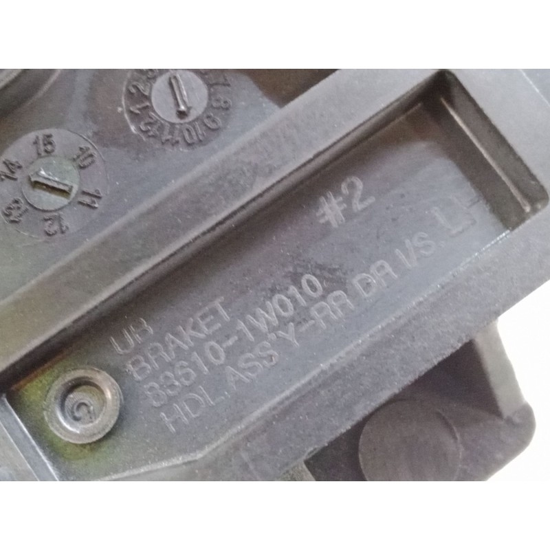 Recambio de maneta interior puerta trasera izquierda para kia rio iii (ub) 1.1 crdi referencia OEM IAM   