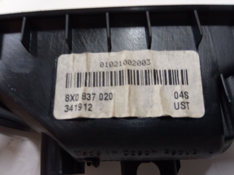 Recambio de maneta interior puerta delantera derecha para audi a1 sportback (8xa, 8xf) 1.2 tfsi referencia OEM IAM   