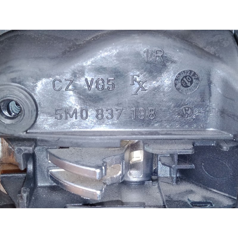 Recambio de maneta interior puerta trasera derecha para volkswagen golf plus v (5m1, 521) 1.9 tdi referencia OEM IAM   