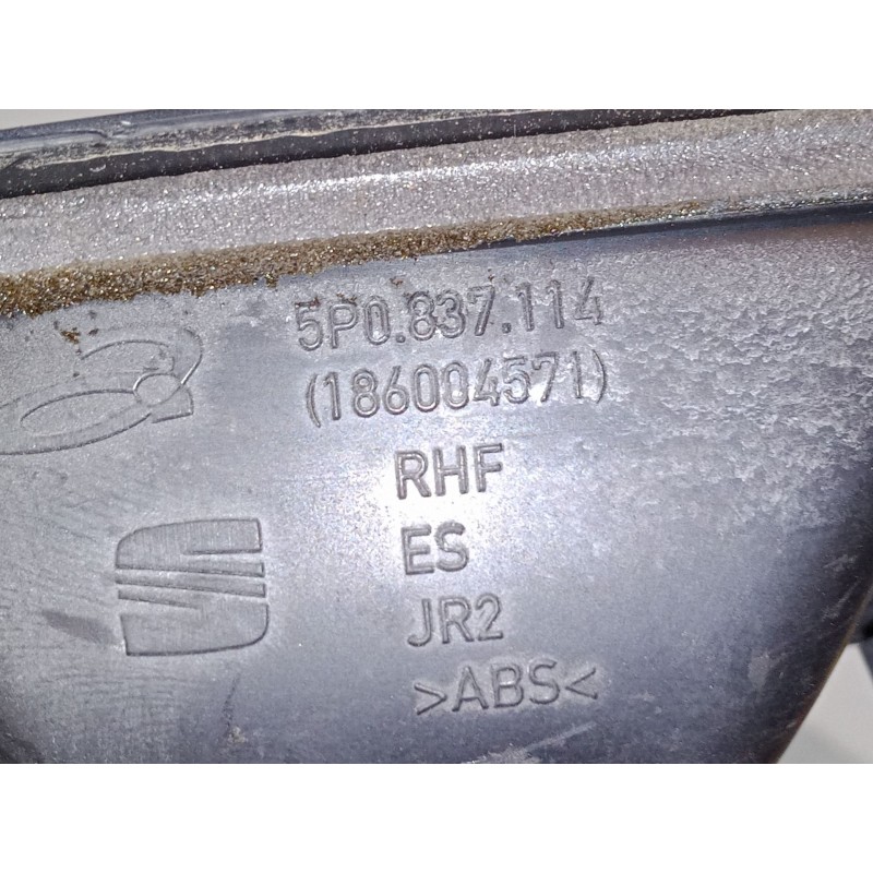 Recambio de maneta interior puerta delantera derecha para seat toledo iii (5p2) 2.0 tdi 16v referencia OEM IAM   