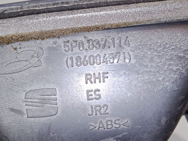 Recambio de maneta interior puerta delantera derecha para seat toledo iii (5p2) 2.0 tdi 16v referencia OEM IAM   