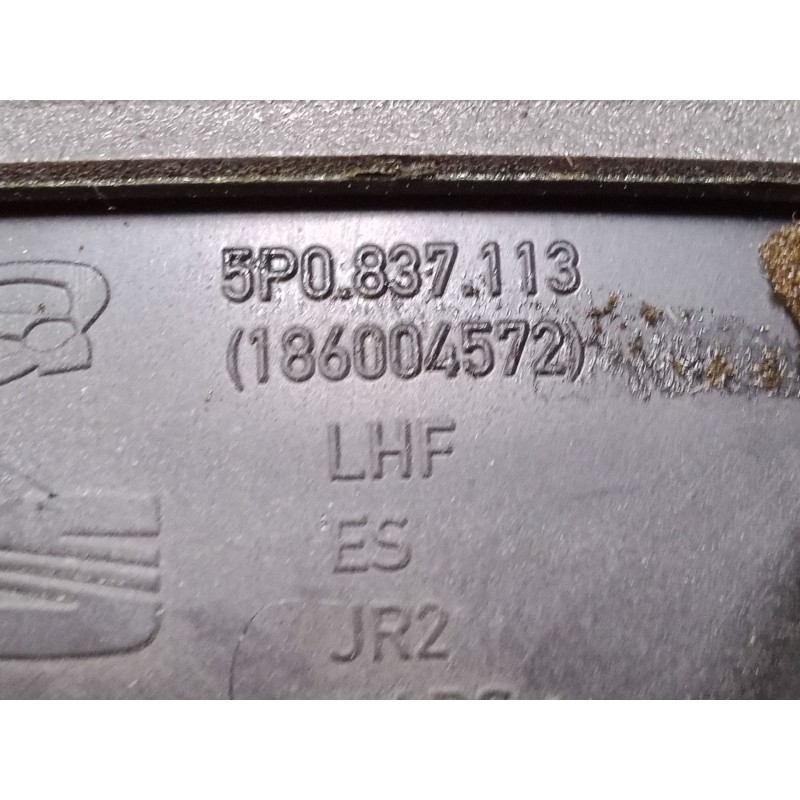 Recambio de maneta interior puerta delantera izquierda para seat toledo iii (5p2) 2.0 tdi 16v referencia OEM IAM   