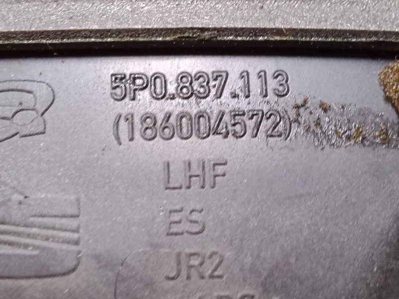 Recambio de maneta interior puerta delantera izquierda para seat toledo iii (5p2) 2.0 tdi 16v referencia OEM IAM   