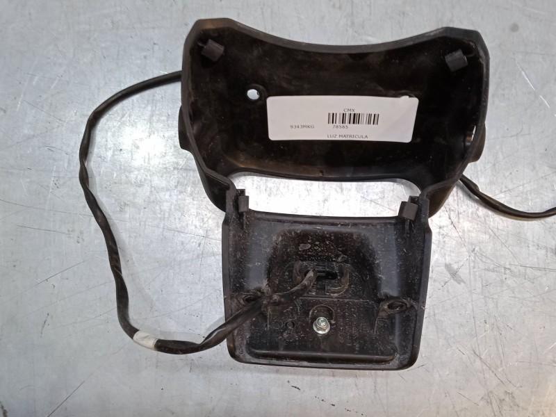 Recambio de luz matricula para honda cmx cmx 1100 rebel (sc83) referencia OEM IAM   