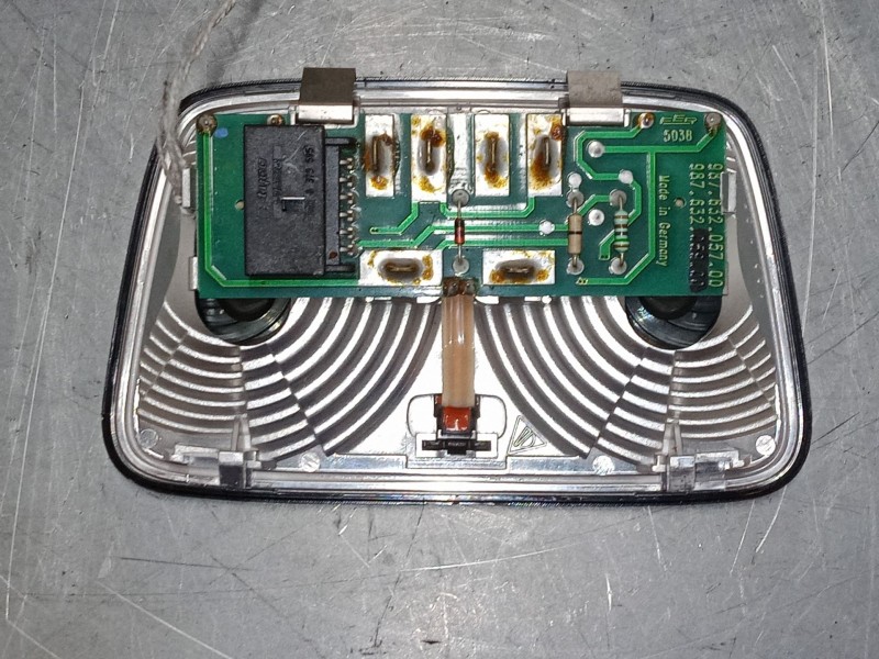 Recambio de luz interior delantera para porsche cayman (987) s 3.4 referencia OEM IAM   