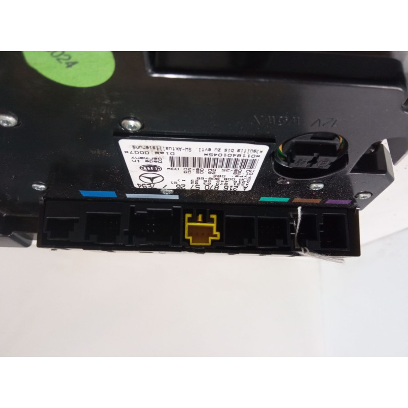 Recambio de luz interior delantera para mercedes-benz clase s (w221, v221) s 400 hybrid (221.095, 221.195) referencia OEM IAM A2