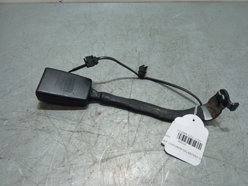 Recambio de anclaje cinturon delantero derecho para volkswagen touran (1t1, 1t2) 1.6 fsi referencia OEM IAM   