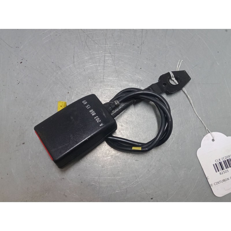 Recambio de anclaje cinturon delantero derecho para mercedes-benz clk (c209) clk 200 kompressor (209.342) referencia OEM IAM   