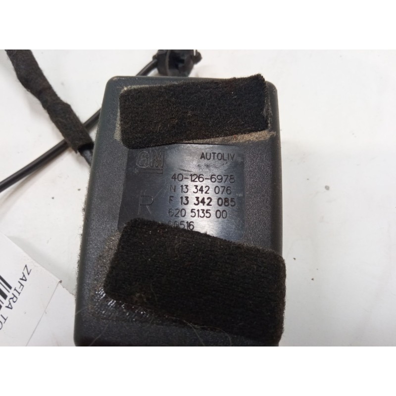 Recambio de anclaje cinturon trasero derecho para opel zafira tourer c (p12) 1.6 cdti (75) referencia OEM IAM   