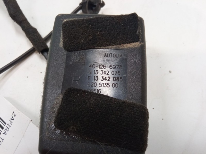 Recambio de anclaje cinturon trasero derecho para opel zafira tourer c (p12) 1.6 cdti (75) referencia OEM IAM   