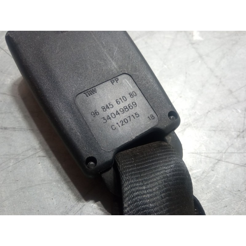 Recambio de anclaje cinturon trasero derecho para citroën c3 ii (sc_) 1.0 vti 68 referencia OEM IAM   