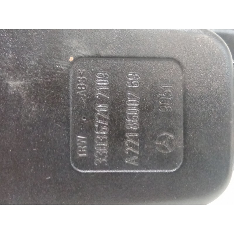 Recambio de anclaje cinturon trasero derecho para mercedes-benz clase s (w221, v221) s 400 hybrid (221.095, 221.195) referencia 