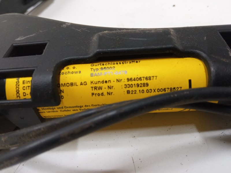 Recambio de anclaje cinturon delantero izquierdo para citroën c3 i (fc_, fn_) 1.4 i referencia OEM IAM   