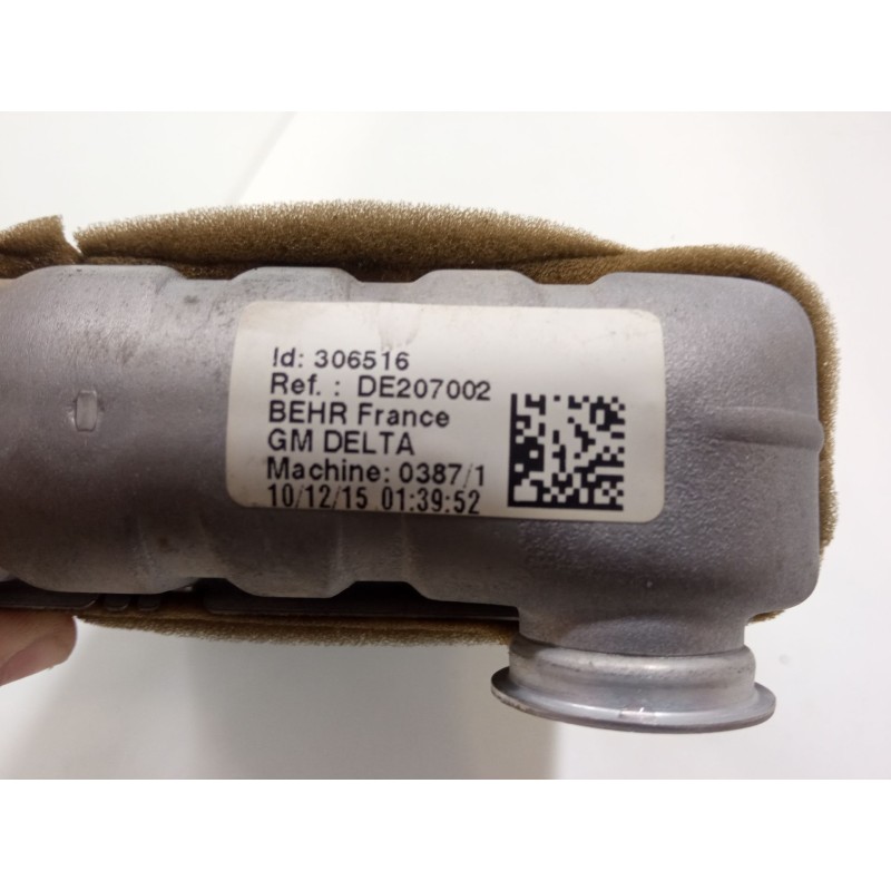 Recambio de radiador calefaccion para opel zafira tourer c (p12) 1.6 cdti (75) referencia OEM IAM DE207002  