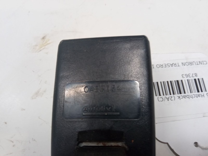 Recambio de anclaje cinturon trasero izquierdo para peugeot 206 hatchback (2a/c) 1.9 d referencia OEM IAM   