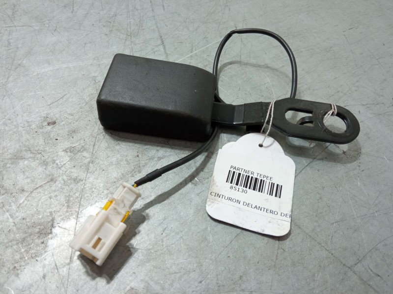 Recambio de anclaje cinturon delantero derecho para peugeot partner tepee 1.6 bluehdi 100 referencia OEM IAM   