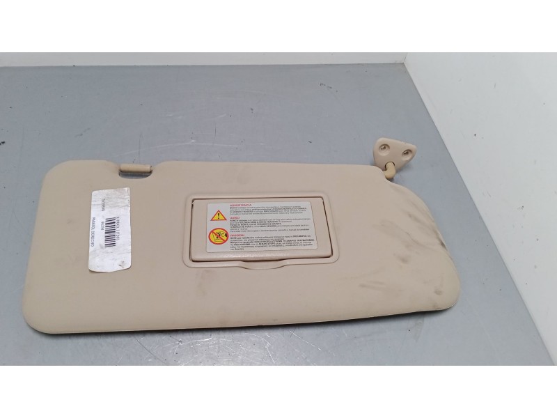 Recambio de parasol derecho para nissan x-trail i (t30) 2.2 di 4x4 referencia OEM IAM   