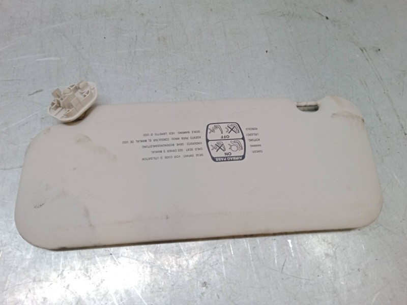 Recambio de parasol derecho para citroën xsara picasso (n68) 1.6 hdi referencia OEM IAM   