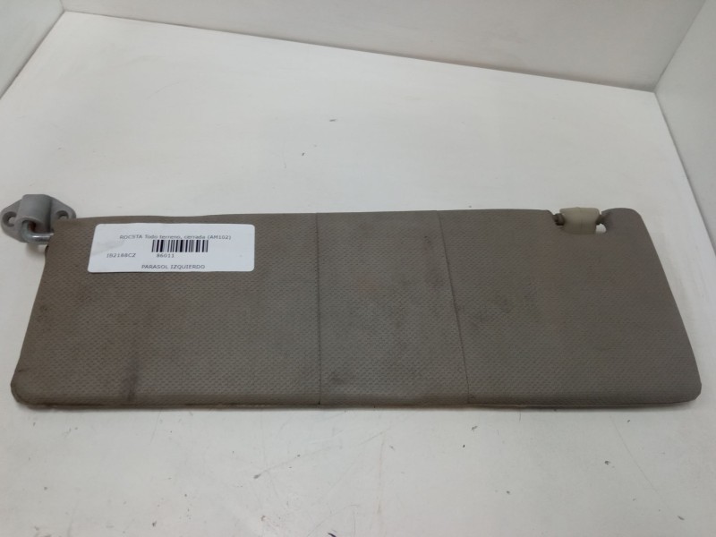 Recambio de parasol izquierdo para asia motors rocsta todo terreno, cerrada (am102) 2.2 d 4x4 referencia OEM IAM   