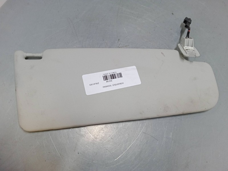 Recambio de parasol izquierdo para volkswagen golf v (1k1) 1.9 tdi referencia OEM IAM   