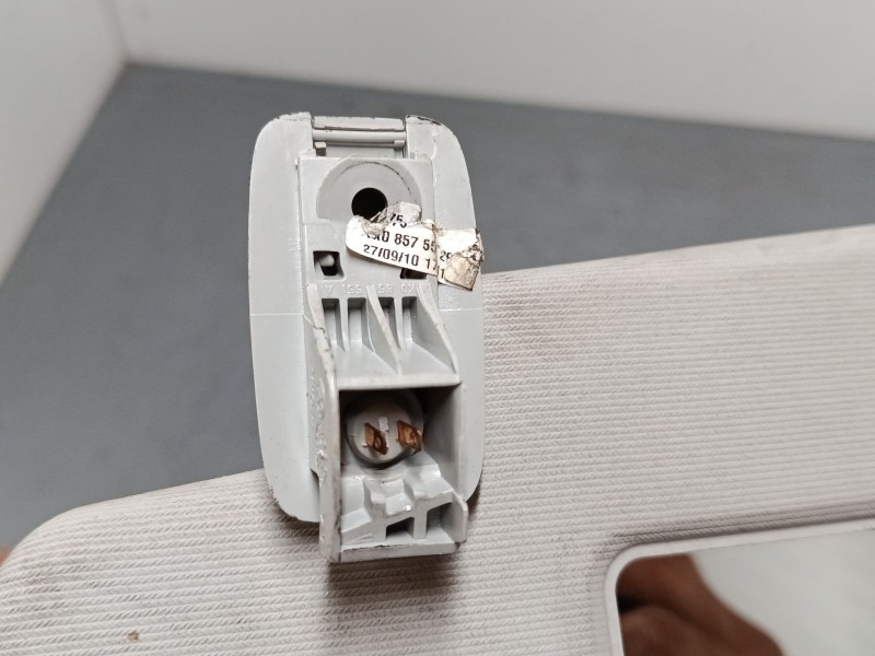 Recambio de parasol izquierdo para volkswagen golf vi (5k1) 1.2 tsi referencia OEM IAM   